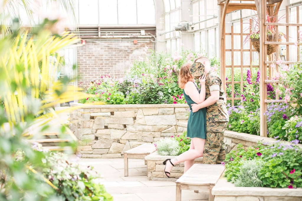 Military Couple Engagement Session in Washington DC