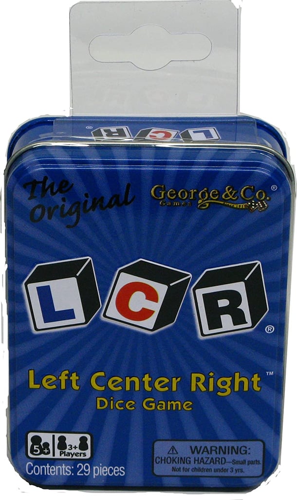 LCR Left Centre Right Dice Game