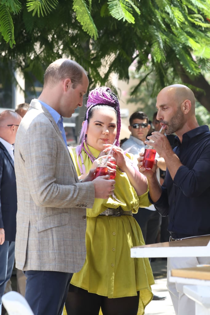 Prince William Meeting Eurovision Winner, Netta Barzilai