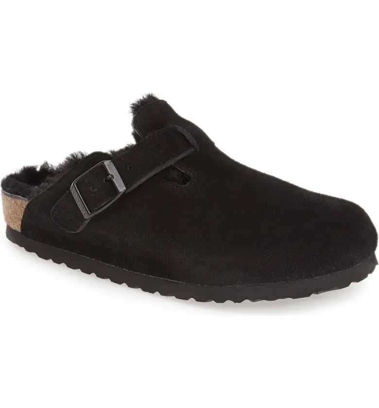 Birkenstock Boston Genuine Shearling Lined Clog