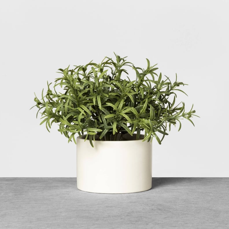 Faux Rosemary Potted Plant