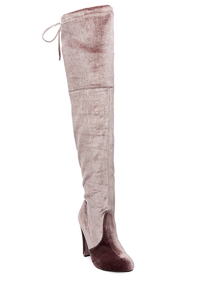 Steve Madden Gorgeo Velvet Over-the-Knee Boots