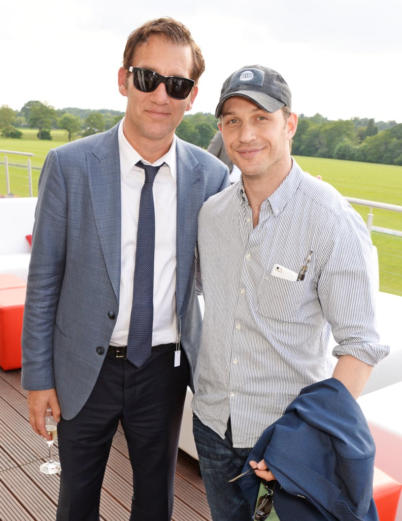 With Clive Owen at the Audi Polo Challenge in 2014.