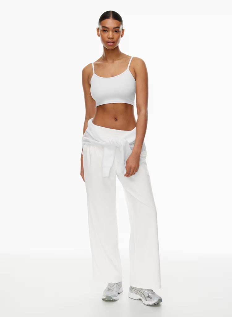 Aritzia Golden Butter Essential Cropped Camisole in White