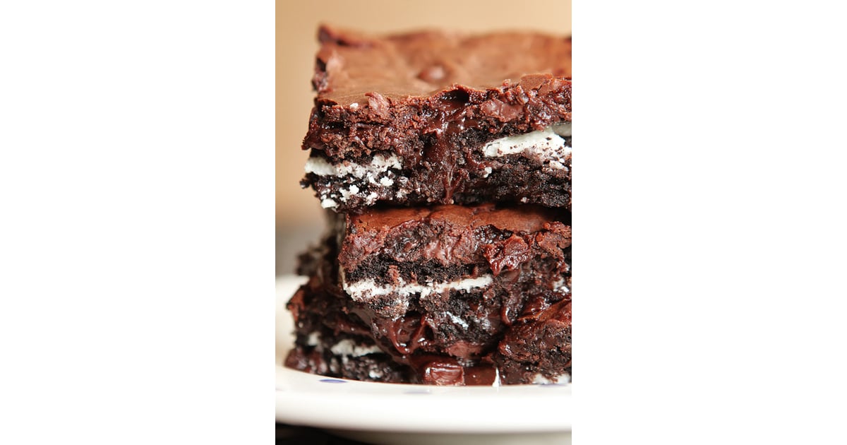 CookiesandCream Oreo Fudge Brownies Bake Sale Recipes POPSUGAR