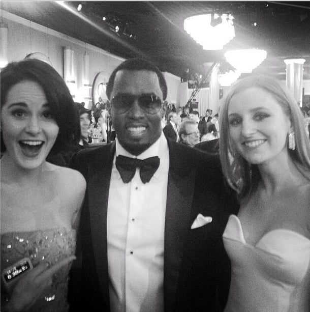 When Downton met Diddy.
Source: Instagram user theladydockers