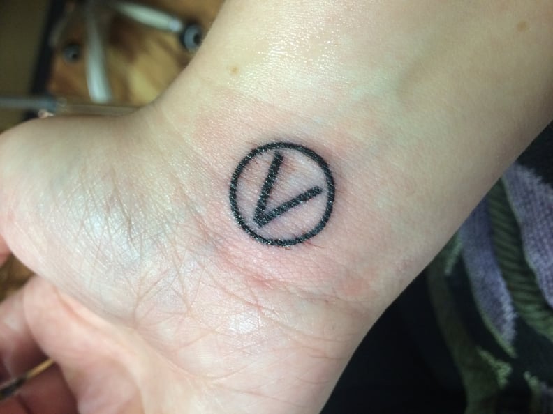 Vegan Symbol Tattoo