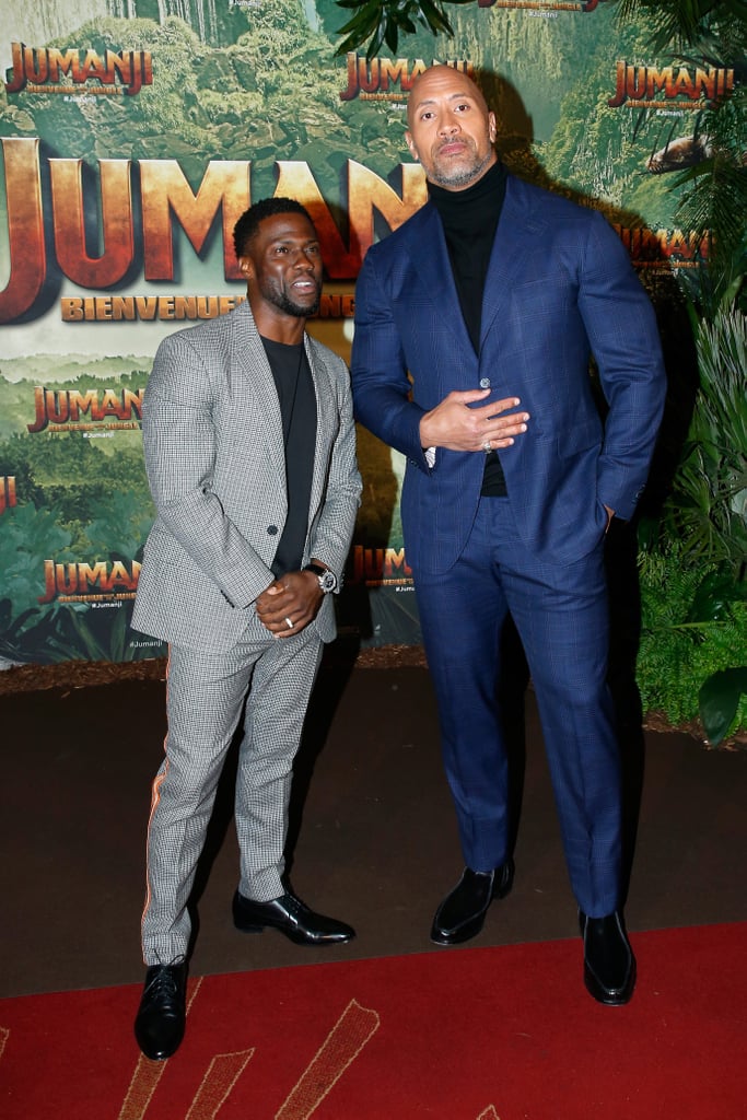 Dwayne Johnson on Jumanji Press Tour Pictures 2017