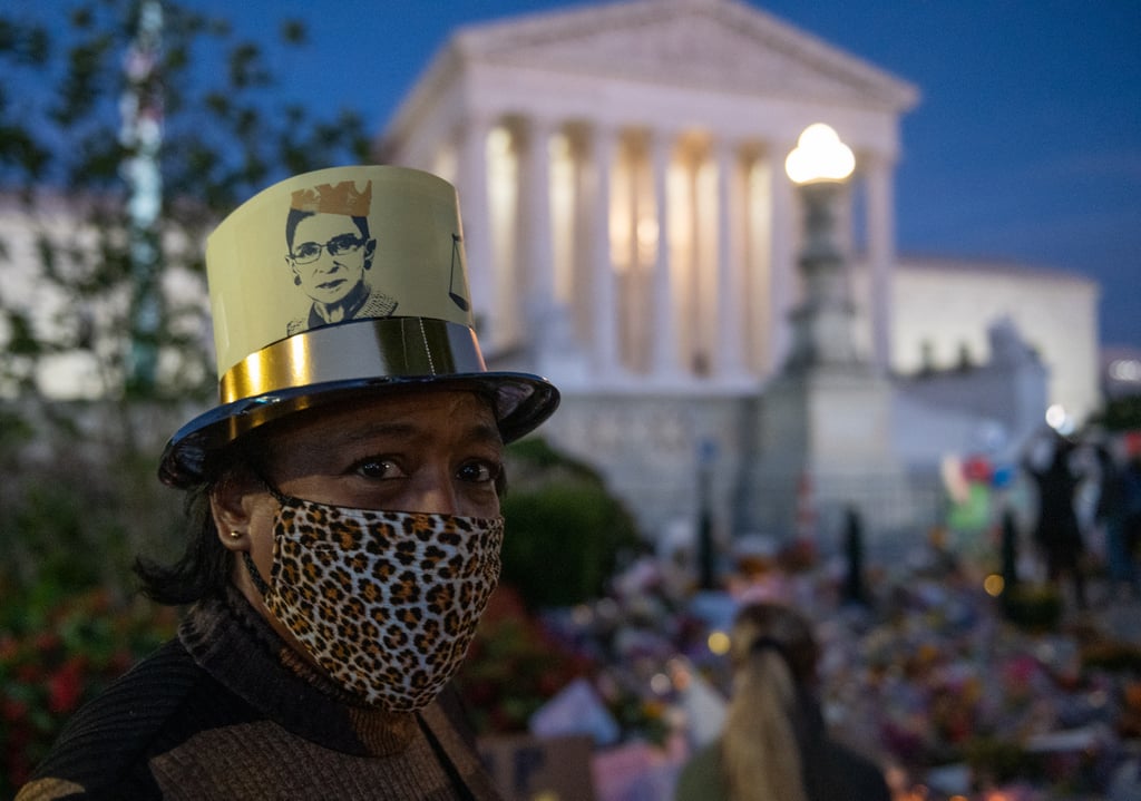 Crowds Mourn Ruth Bader Ginsburg at Supreme Court | Photos