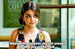 And she expresses it by making him see that Beth isn't good for him.