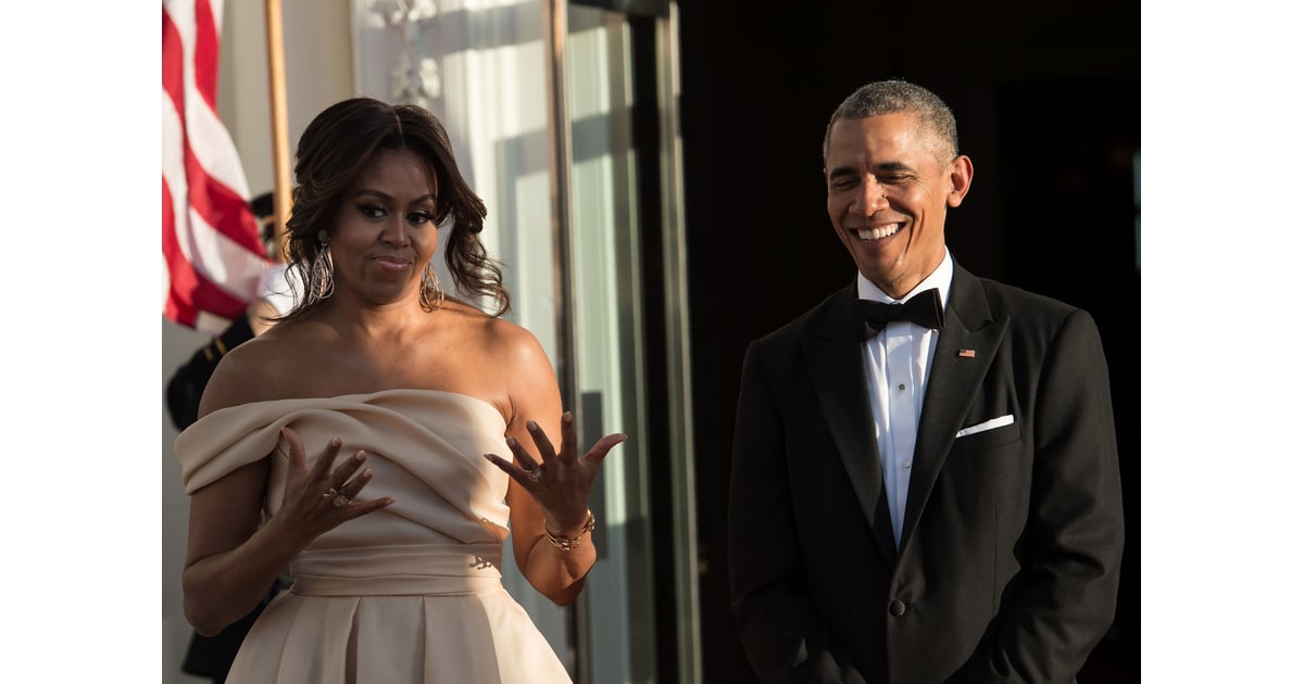 Barack and Michelle Obama at Nordic State Dinner 2016 | POPSUGAR ...