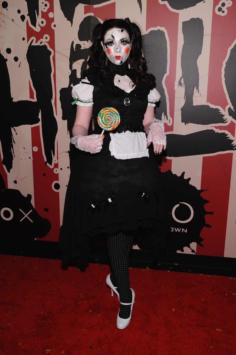 Michelle Trachtenberg as a Broken Doll