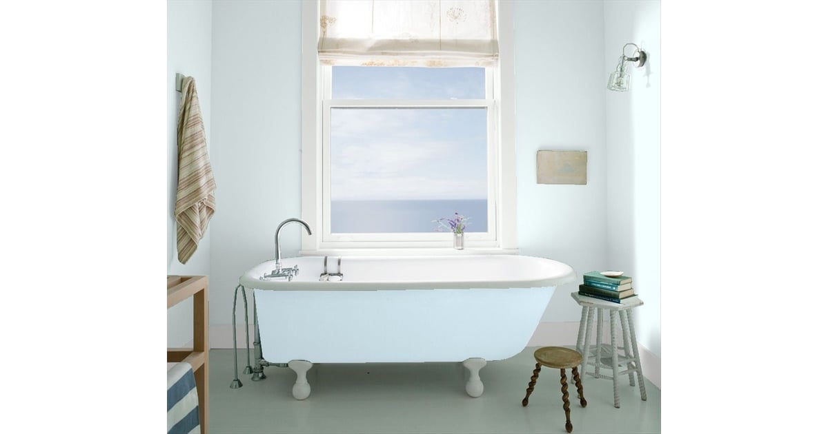 Soft, Soothing Blues Best Bathroom Paint Colors POPSUGAR Home Photo 6