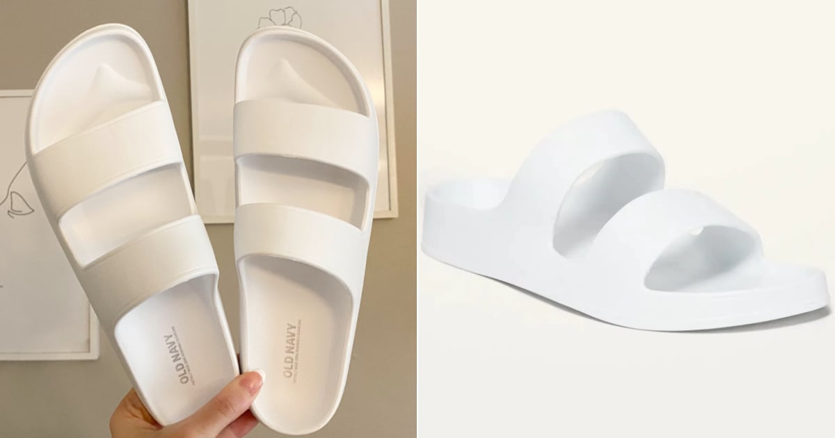 Double-Strap Slide Sandals (Partially Plant-Based)