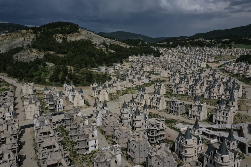 See a Ghost Town in Turkey Filled With Disney Castles