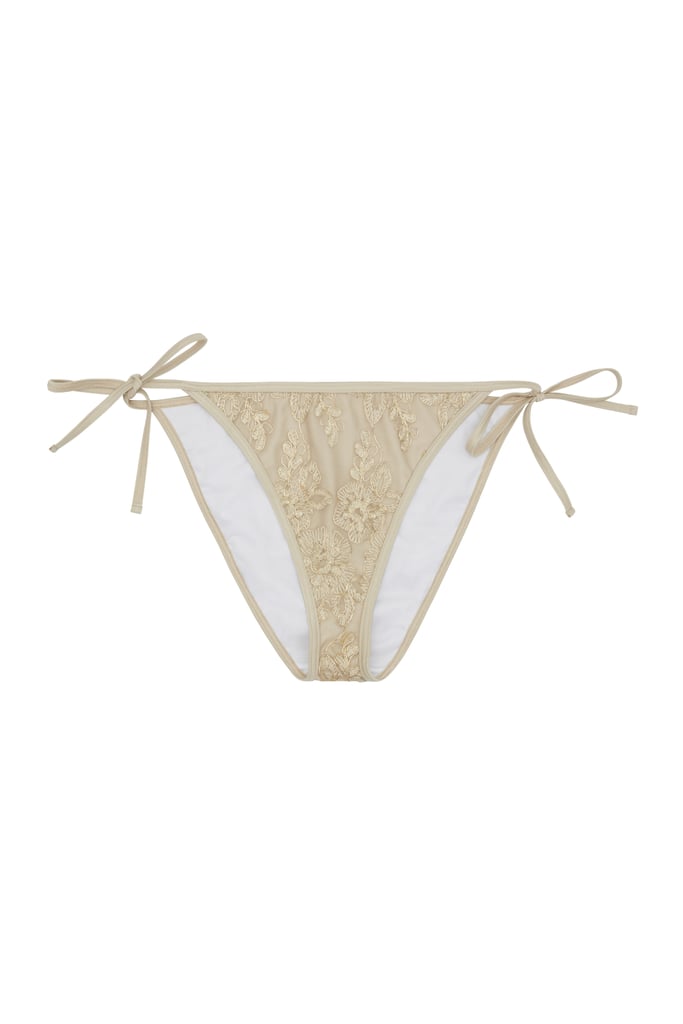 Hunter McGrady Plus Size/Curve Sequin Bikini Tie Side Brief