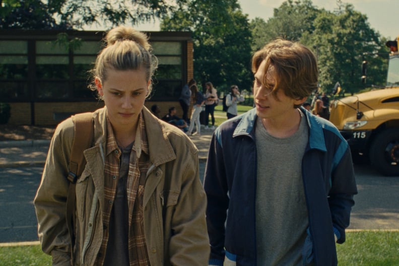 CHEMICAL HEARTS, from left: Lili Reinhart, Austin Abrams, 2020.  Amazon / Courtesy Everett Collection
