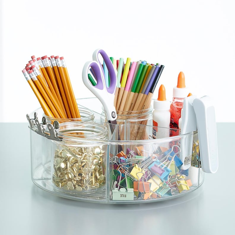 iDesign Linus Clear Storage Bins