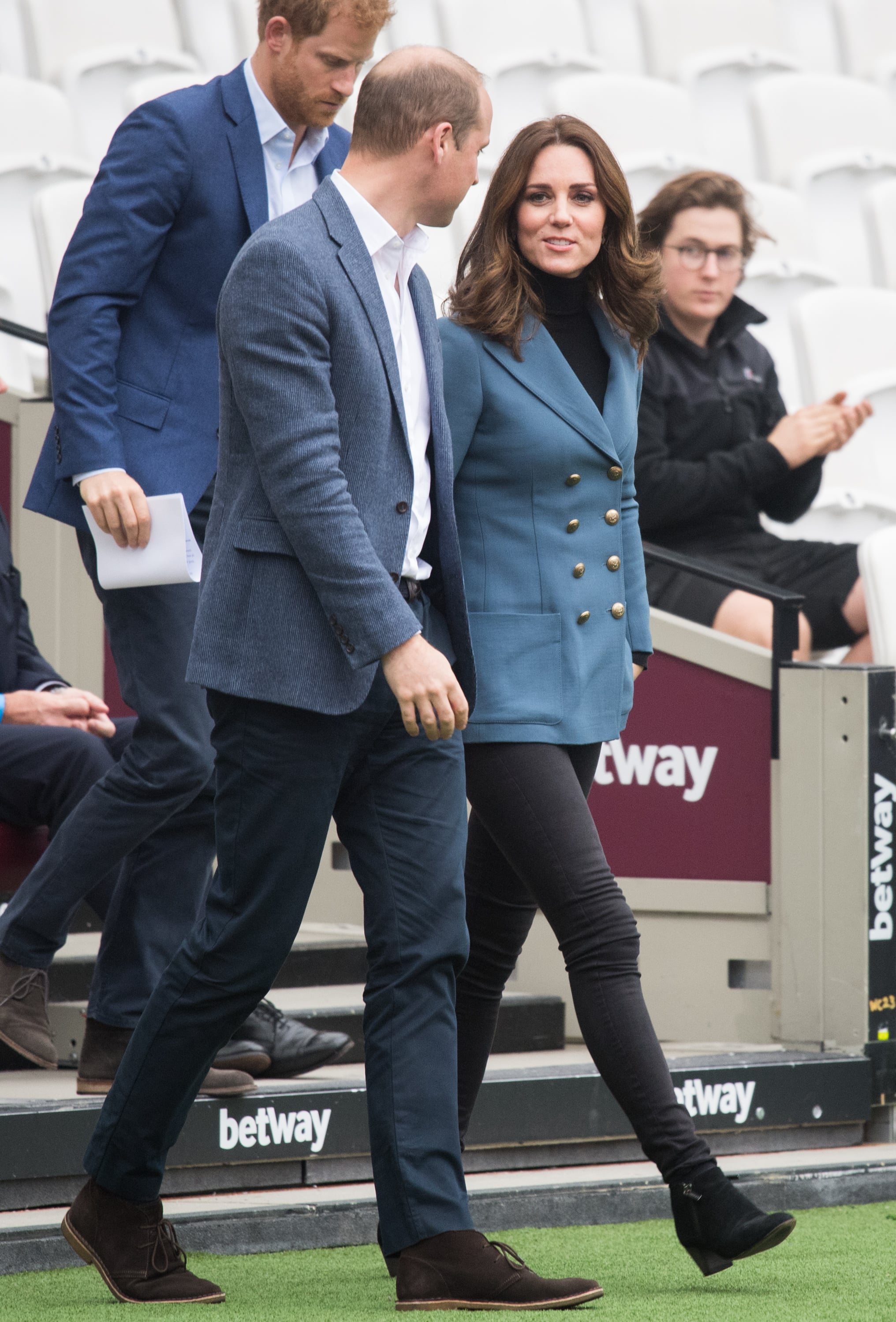 Blue lorenzo coat clearance