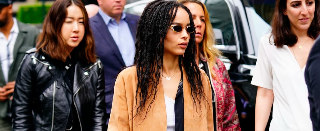 Zoe Kravitz's Green Pants in NYC 2019
