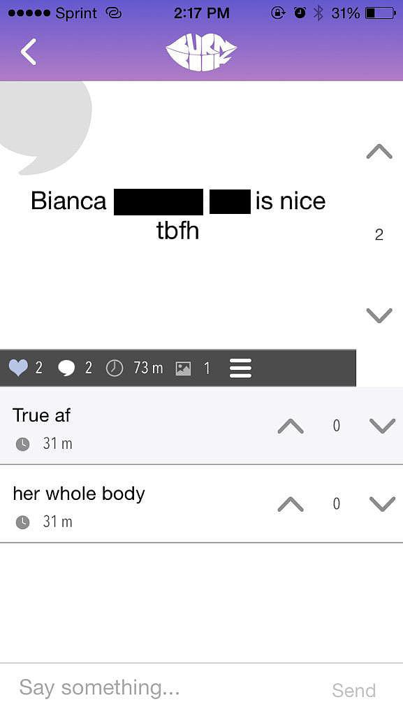 Burnbook App