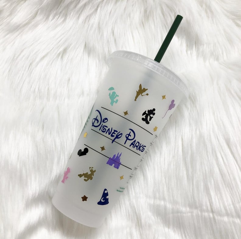 Disney Parks Personalized Iced Coffee Cup