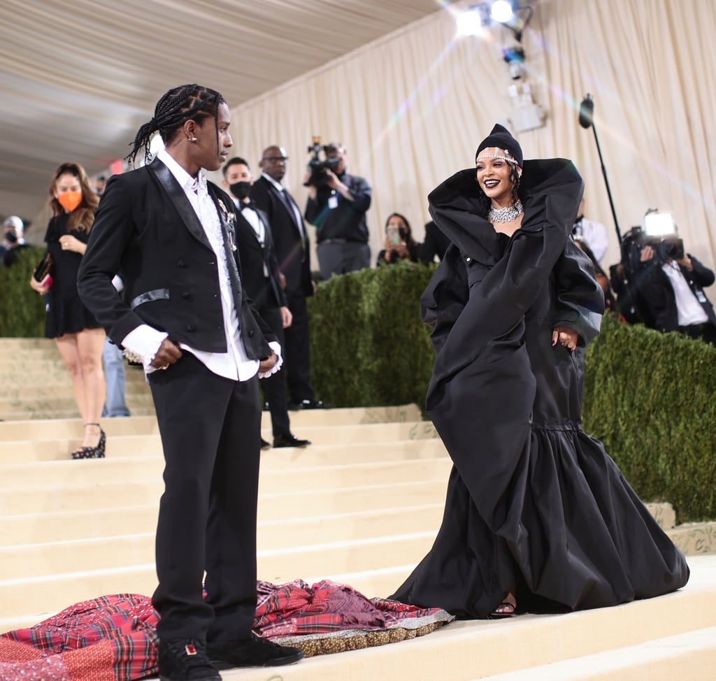 Rihanna and A$AP Rocky Cosy Up at 2021 Met Gala | Photos