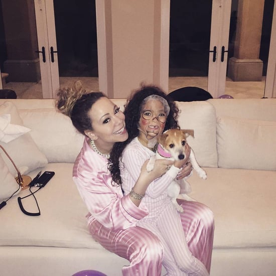 Mariah Carey's Spa Night With Daughter Monroe Pictures 2018
