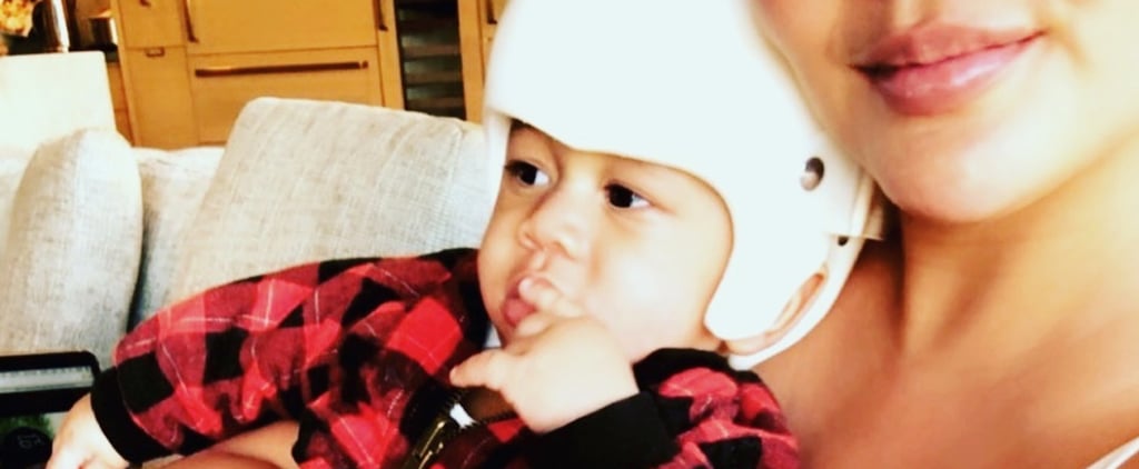 Chrissy Teigen Said Miles Would Be "Even Cuter" With His New Helmet, and She's Not Wrong