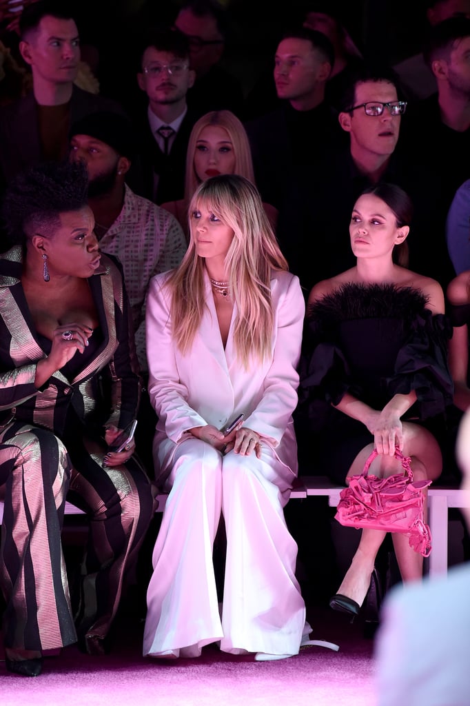 Leslie Jones Hypes Up Coco Rocha at Christian Siriano NYFW