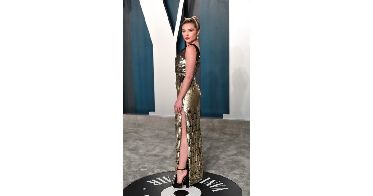 Florence Pugh At The Vanity Fair Oscars Afterparty 2020 See The Sexiest Dresses From The 2020 3133