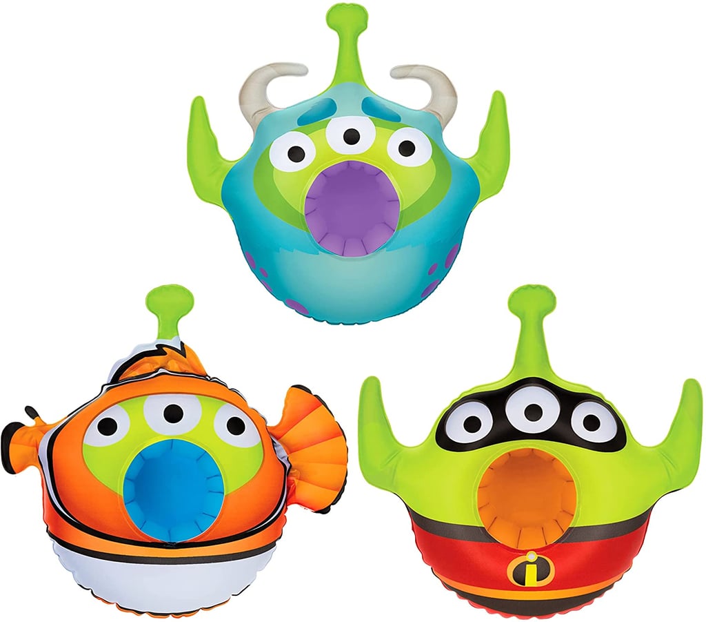Floating Drink Holders: SwimWays Disney Pixar Inflatable Floating Pool Drink Holders