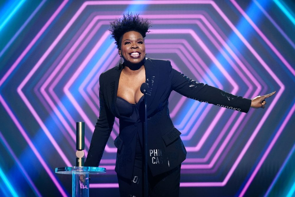 Leslie Jones's Black Lives Matter Christian Siriano Suit