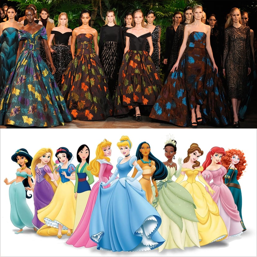 All disney princess dresses top