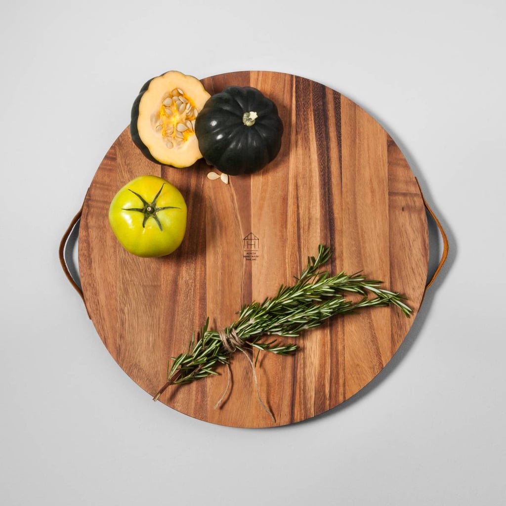 Hearth & Hand With Magnolia Round Acacia Wood Cutting Board