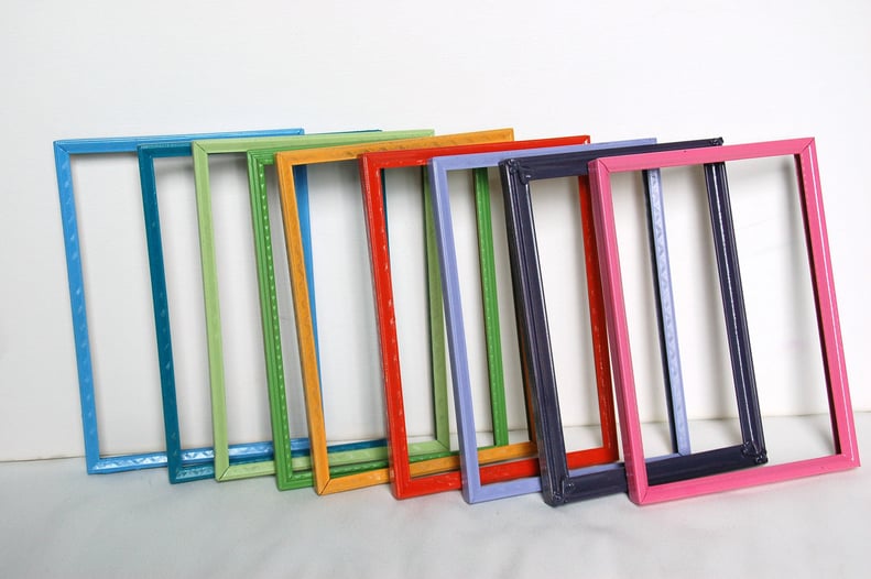 Colorful Frames For a Statement Wall