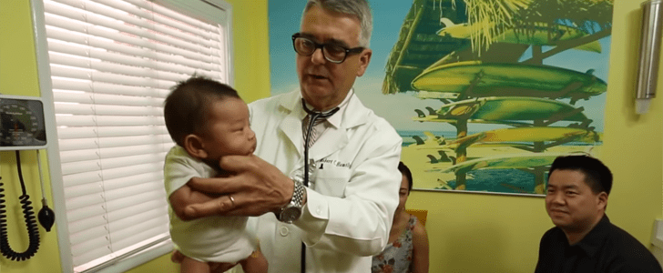 Doctor Knows How to Calm Crying Baby in Seconds