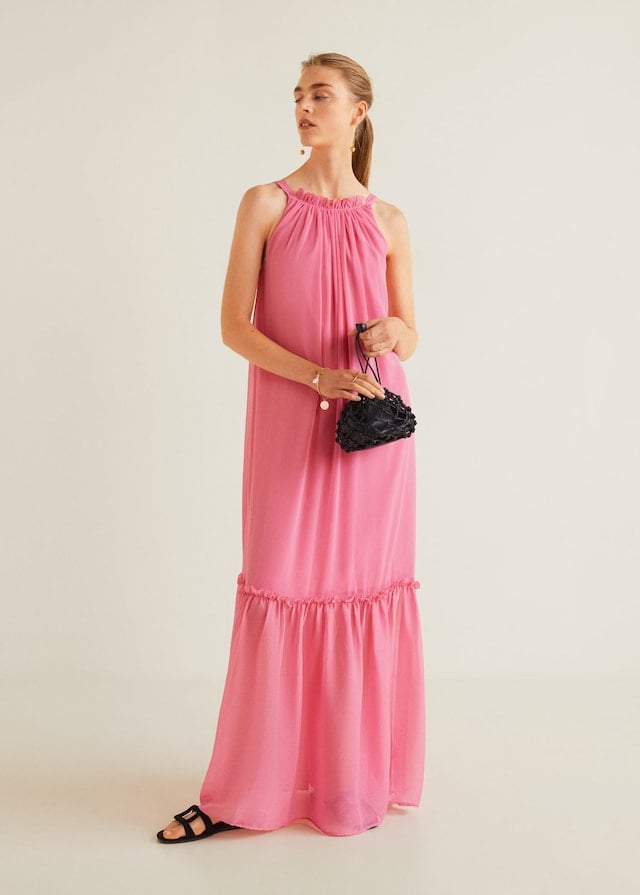 Mango Ruffle Gown