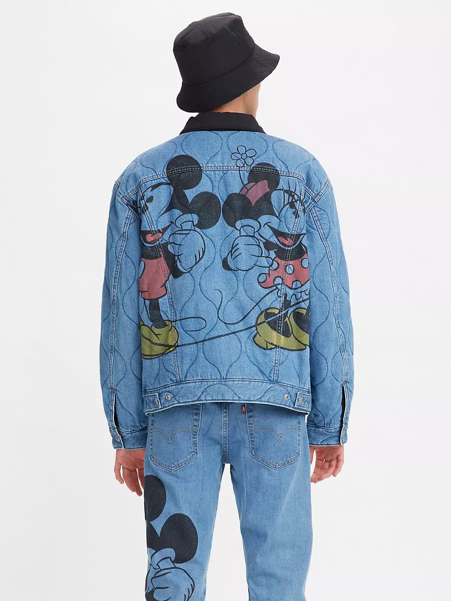 Levis jacket mickey mouse clearance