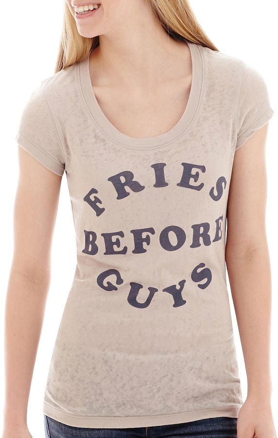Mighty Fine Short-Sleeve Fries Before Guys T-Shirt ($18)