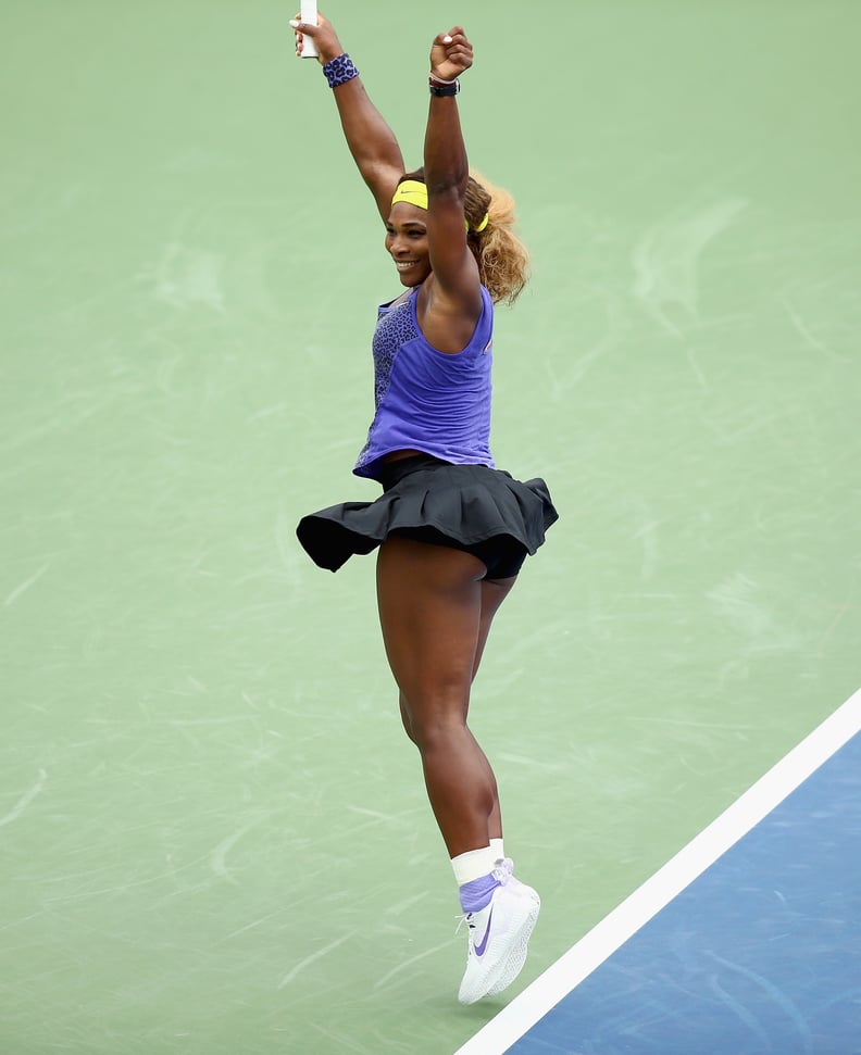 Did You Catch the Hint of Purple on Serena Williams's Socks and Sneakers?