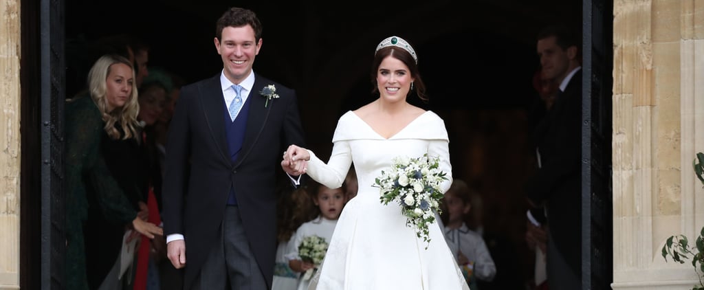 Princess Eugenie Jack Brooksbank Wedding Outfit Exhibition