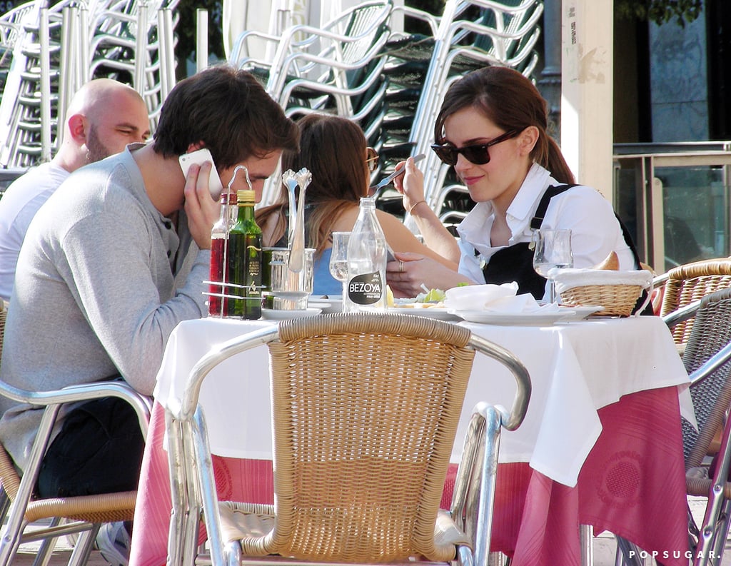 Emma Watson and Boyfriend Matthew Janney on a Date in Madrid
