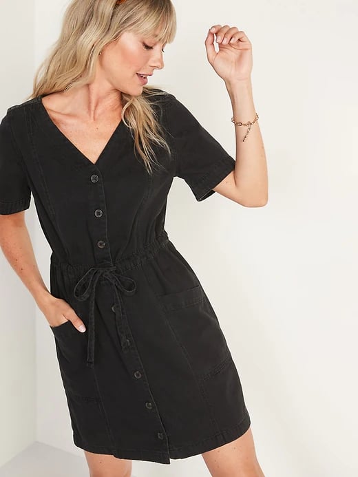 Jean dress old navy best sale