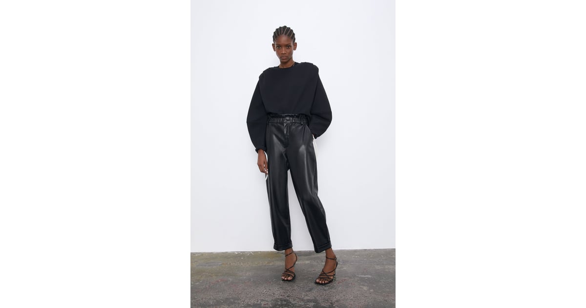 Faux Leather Slouchy Pants | Faux For 