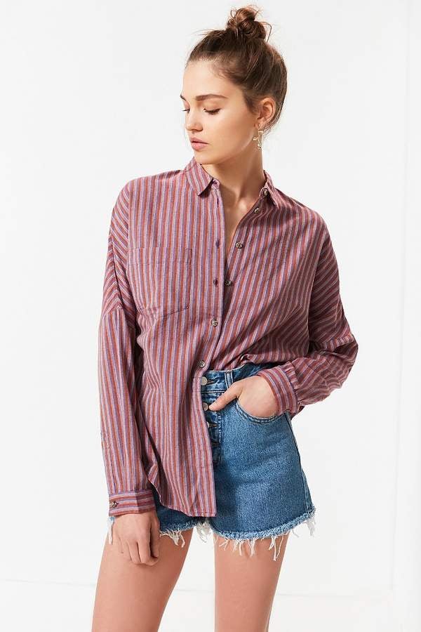 Relaxed-Fit Button-Down Shirt | New at Urban Outfitters Winter 2018 ...
