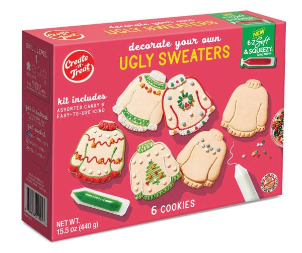 Create-a-Treat Ugly Sweaters Cookie Kit