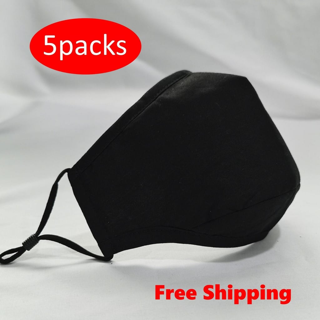 Premium Cotton Face Mask with Filter Pocket The Best Reusable Face