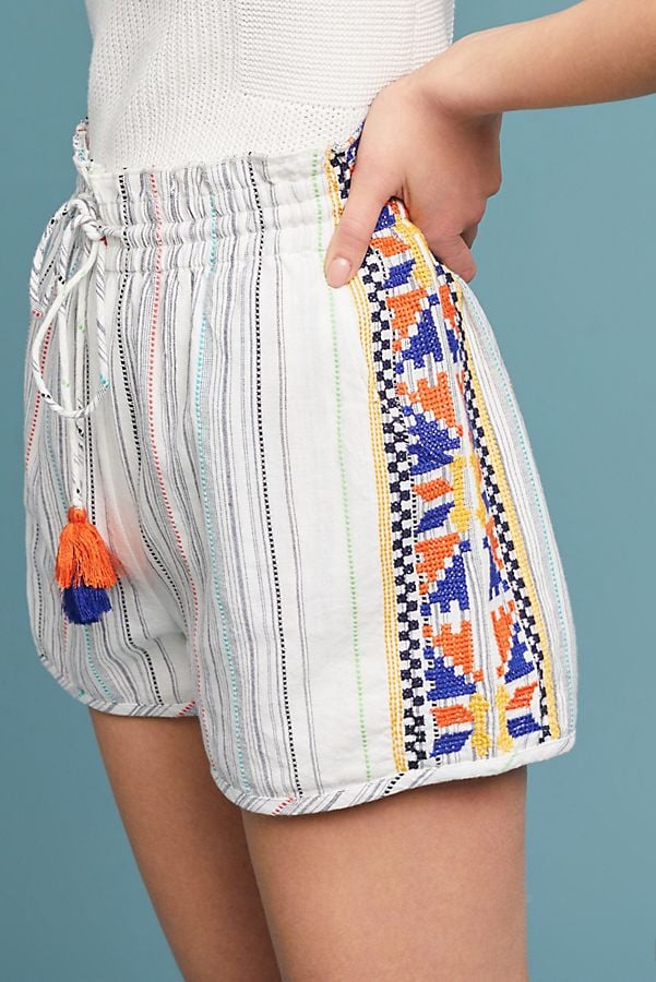 LAIA Caspian Striped Shorts