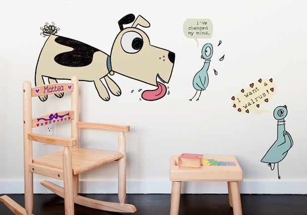 Mo Willems/Blik Wall Decals